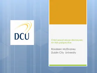 Child Sexual Abuse Disclosures in Ireland