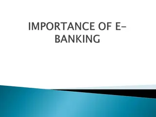 Benefits of E-Banking and Its Impact on Customer Service