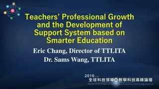 Teachers Professional Growth and Support System in Smarter Education