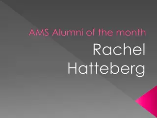 Spotlight on Rachel Hatteberg: AMS Alumni of the Month