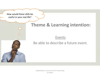 Enhancing Language Skills for Event Descriptions