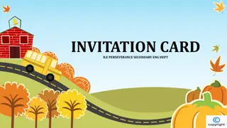 Formal Invitation Card Etiquette