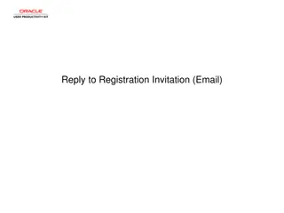 Guide to Responding to Registration Invitations