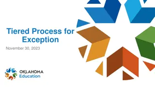 Exception Management Process Overview