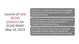 Launch of New iECHO Platform for Global Knowledge Exchange