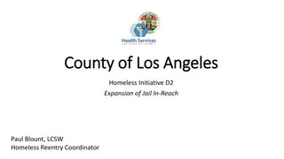 Los Angeles County Jail Homeless Initiative Overview