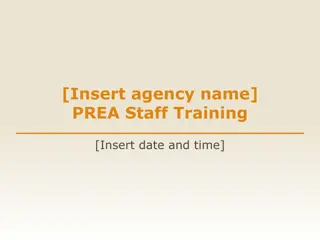 PREA Staff Training Overview