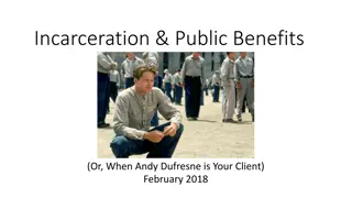 Incarceration and Public Benefits