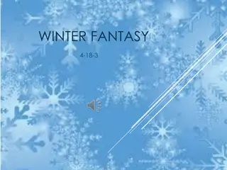 Winter Fantasy - Snowflakes, Sleigh Rides, and Joyful Cheer