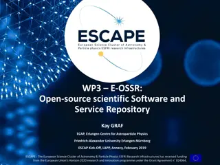 ESCAPE Kick-Off Meeting for E-OSSR in European Science Cluster of Astronomy & Particle Physics