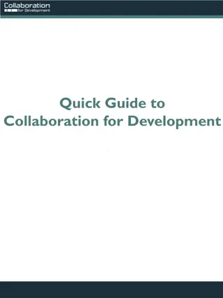 Quick Guide to Collaboration for Development Platform