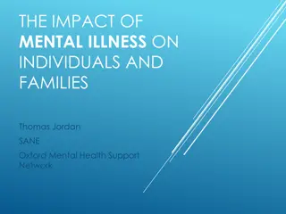 The Impact of Mental Illness on Individuals and Families