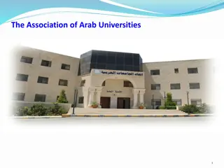 The Association of Arab Universities: Promoting Higher Education Cooperation