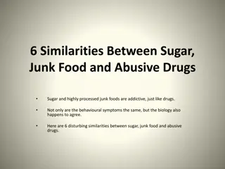 Disturbing Similarities Between Sugar, Junk Food, and Abusive Drugs