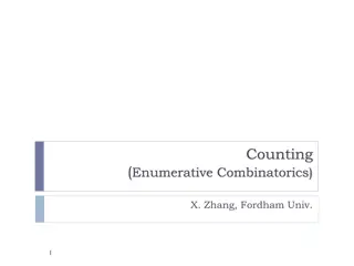 Counting Strategies and Examples in Enumerative Combinatorics