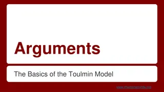 Toulmin Model for Effective Argumentation