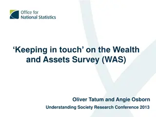 Society: Wealth and Assets Survey Research