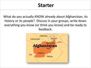 Afghanistan: History, People, and Conflict in The Kite Runner