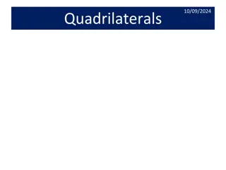 Quadrilaterals and Symmetry Concepts