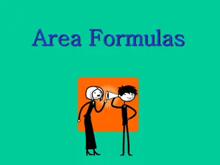 Understanding Area Formulas and Shapes