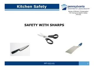 Kitchen Safety Tips for Working with Knives and Sharps in the Workplace