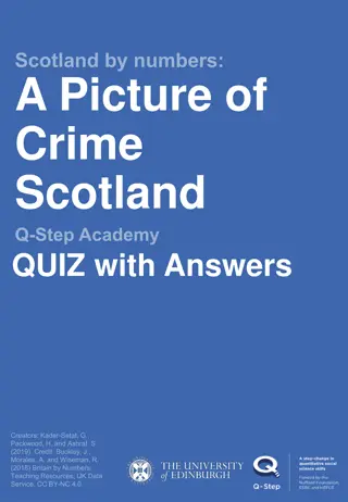 Crime in Scotland Quiz: Test Your Knowledge about Crime Statistics