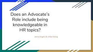 Role of HR Advocates in the Recruitment Process