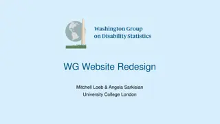 Redesigning the WG Website for Enhanced User Experience and Functionality