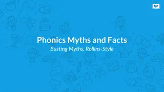 Debunking Phonics Myths: A Closer Look at Reading Instruction