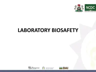 Biosafety and Containment Measures in Laboratories