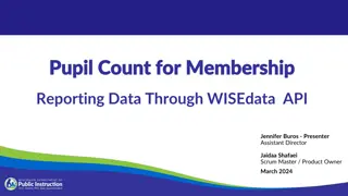 Comprehensive Overview of Pupil Count Reporting in WISEdata API