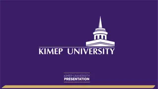 KIMEP University Academic Information