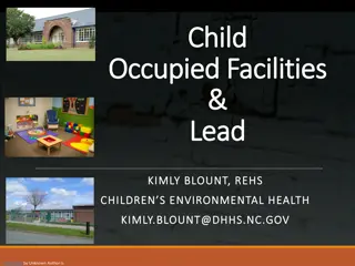 Lead Poisoning Investigation and Remediation in Child-Occupied Facilities