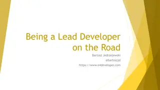 Being a Lead Developer in a Software Consultancy: Challenges and Achievements