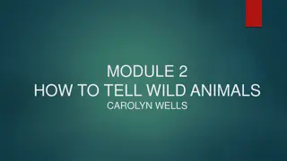 Humorous Techniques in Carolyn Wells' Poem on Wild Animals