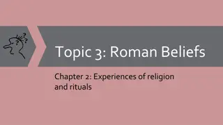 Roman Beliefs and Religious Practices in Pompeii