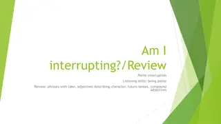 Polite Interruption and Listening Skills Review for Effective Communication