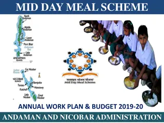 Mid-Day Meal Scheme Annual Work Plan & Budget 2019-20 by Andaman and Nicobar Administration