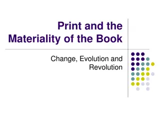 Evolution of Print: Insights from Elizabeth Eisenstein