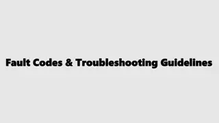 HVAC Fault Codes Troubleshooting Guidelines