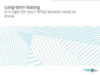 Long-Term Leasing: What Tenants Need to Know