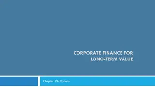 Financial Options: An Overview of Call Options in Corporate Finance