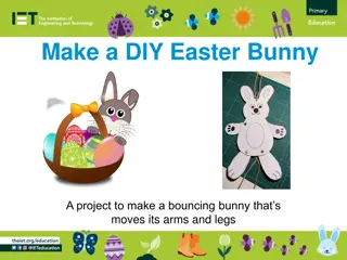 DIY Bouncing Easter Bunny Project