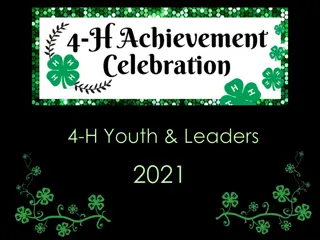 Langlade County 4-H Annual Awards Ceremony 2021