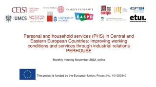 Improving Conditions in Central & Eastern European Personal and Household Services Sector