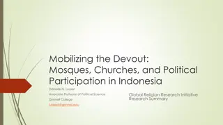 Mobilizing the Devout: Examining Political Participation in Indonesian Worship Communities