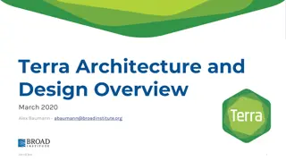 Terra Architecture and Design Overview