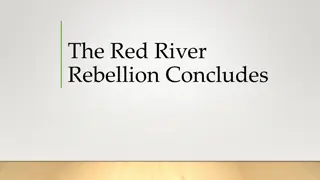 The Impact of the Red River Rebellion on Canadian History