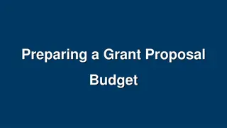 Comprehensive Guide to Grant Proposal Budgeting