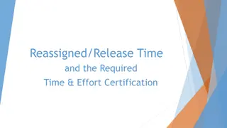 Grant-Funded Reassigned Time Management for Faculty